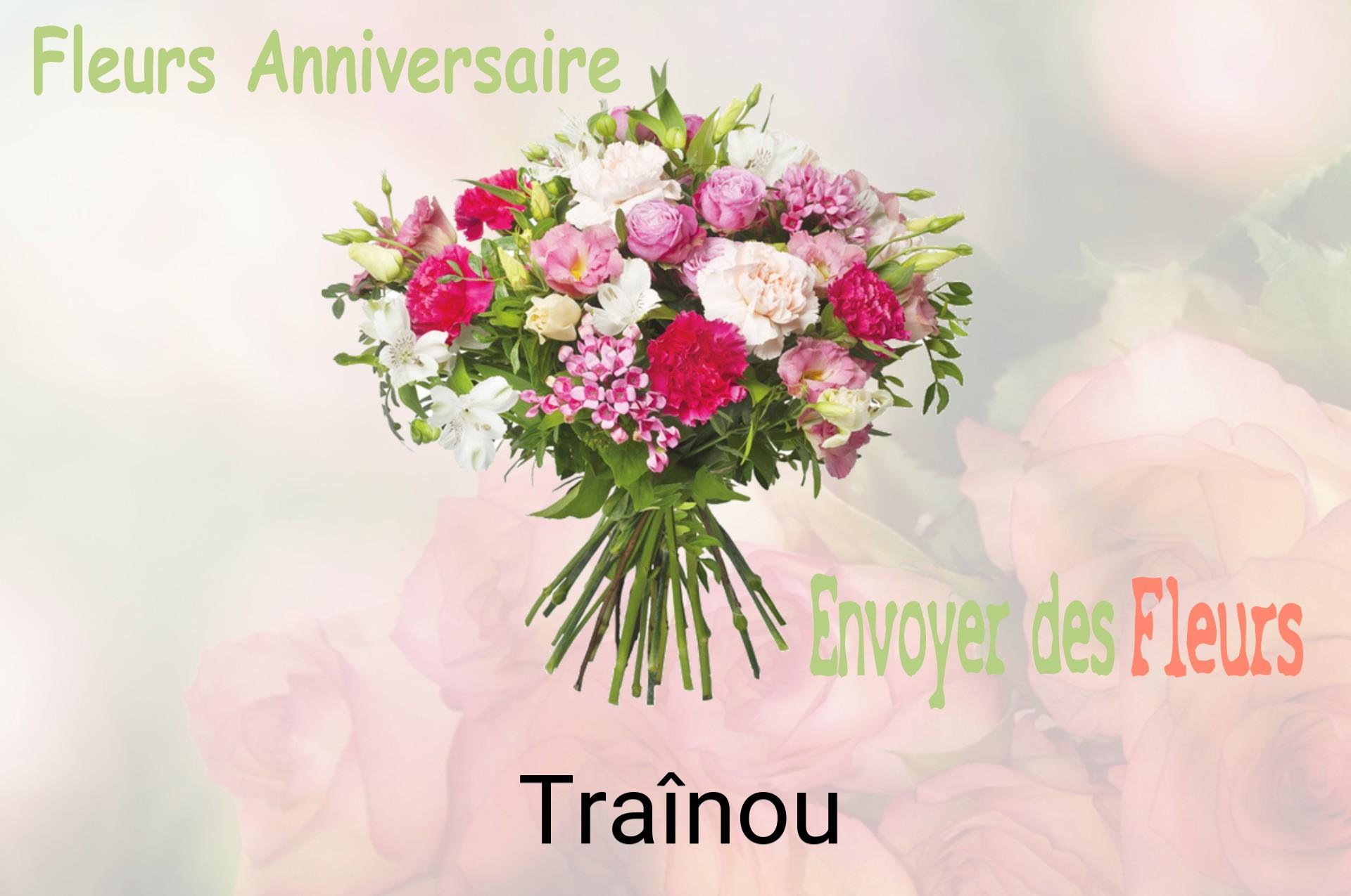 Bouquet de fleurs d’anniversaire livré à Traînou